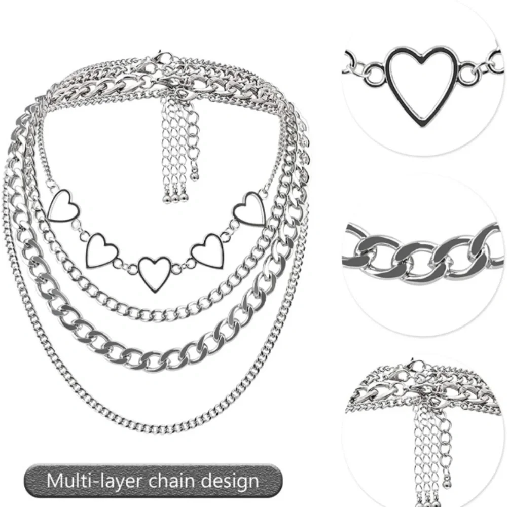 Punk Necklace For Men Women